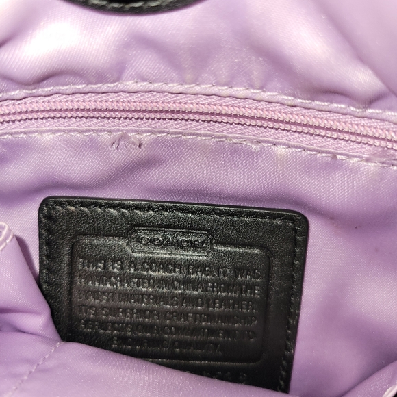 Coach signature pattern crossbody bag - Picture 5 of 15